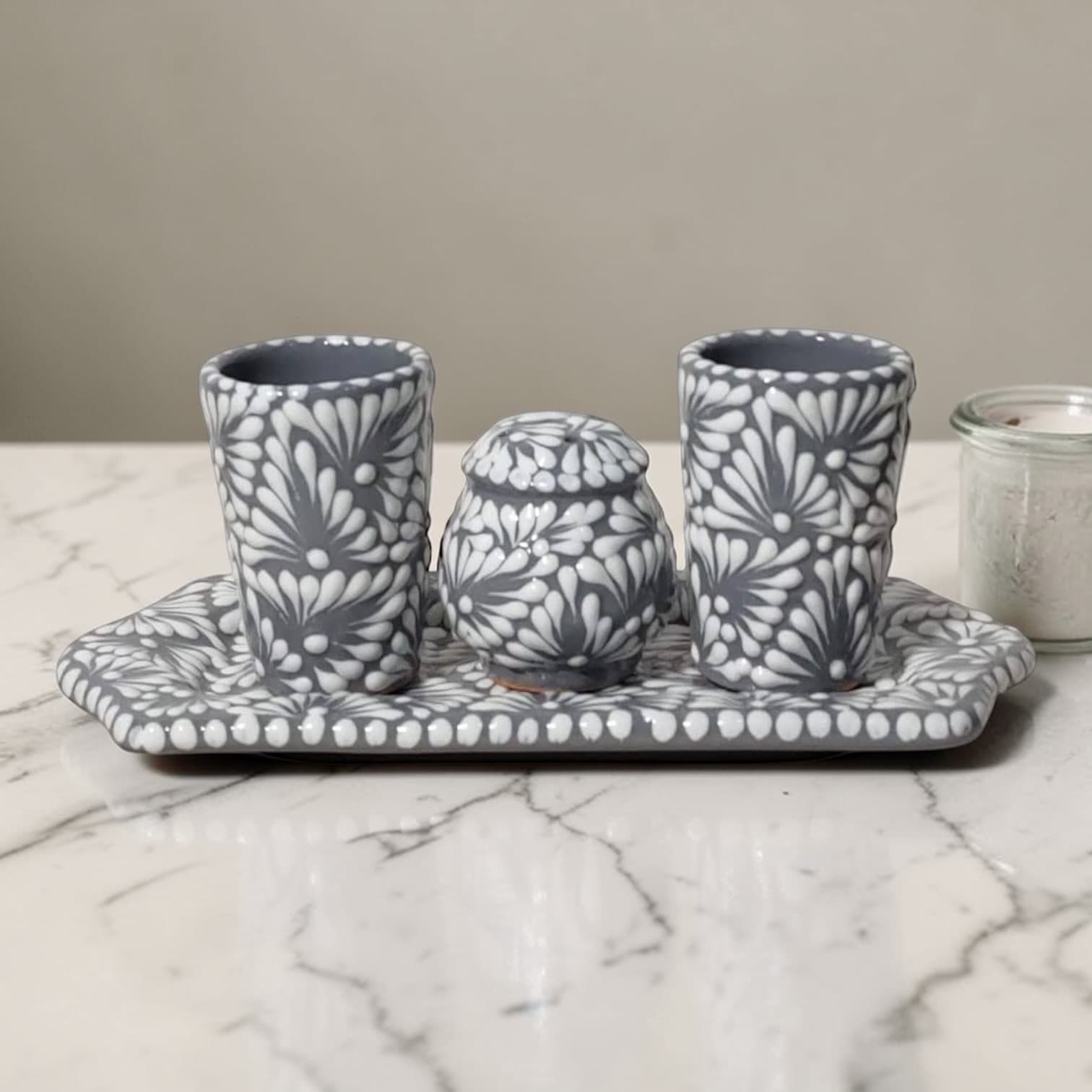 Set de Tequila — Gris Oxford