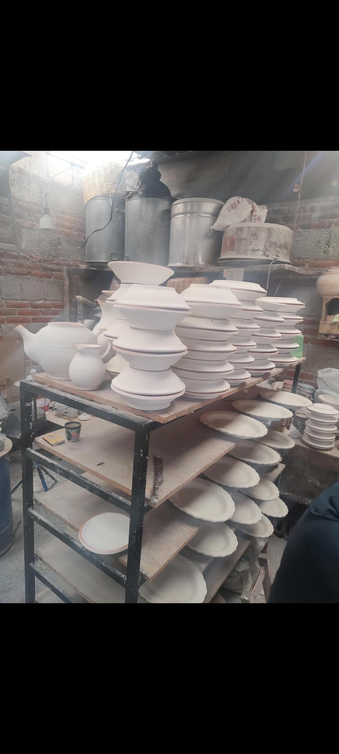 Secado antes del esmaltado